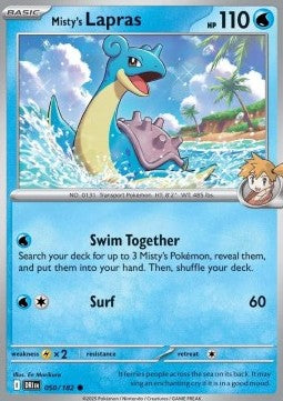 Misty's Lapras⁣ - Destined Rivals⁣ (Common)⁣ [050]