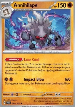Annihilape⁣ - Destined Rivals⁣ (Rare)⁣ [092]