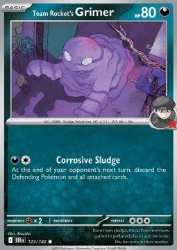 Team Rocket's Grimer⁣ - Destined Rivals⁣ (Common)⁣ [123]