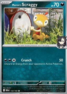 Marnie's Scraggy⁣ - Destined Rivals⁣ (Common)⁣ [132]