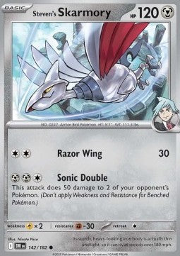 Steven's Skarmory⁣ - Destined Rivals⁣ (Common)⁣ [142]