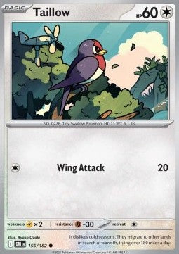 Taillow⁣ - Destined Rivals⁣ (Common)⁣ [156]