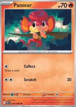 Pansear⁣ - White Flare⁣ (Common)⁣ [014]