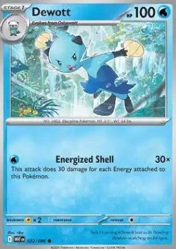 Dewott⁣ - White Flare⁣ (Common)⁣ [022]