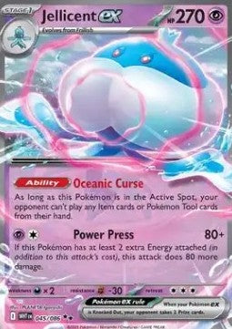 Jellicent ex⁣ - White Flare⁣ (Rare)⁣ [045]