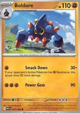 Boldore⁣ - White Flare⁣ (Common)⁣ [047]