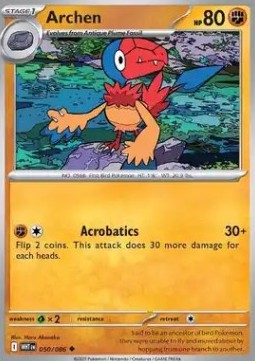 Archen⁣ - White Flare⁣ (Uncommon)⁣ [050]