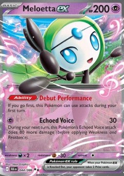 Meloetta ex⁣ - Black Bolt⁣ (Double Rare)⁣ [044]