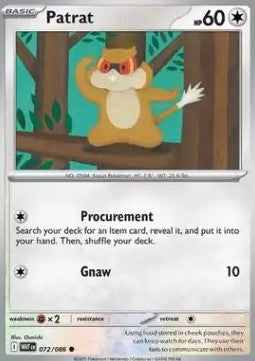 Patrat⁣ - White Flare⁣ (Common)⁣ [072]