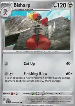 Bisharp⁣ - Black Bolt⁣ (Uncommon)⁣ [065]