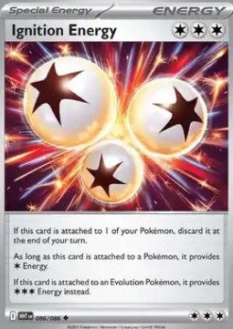 Ignition Energy⁣ - White Flare⁣ (Uncommon)⁣ [086]