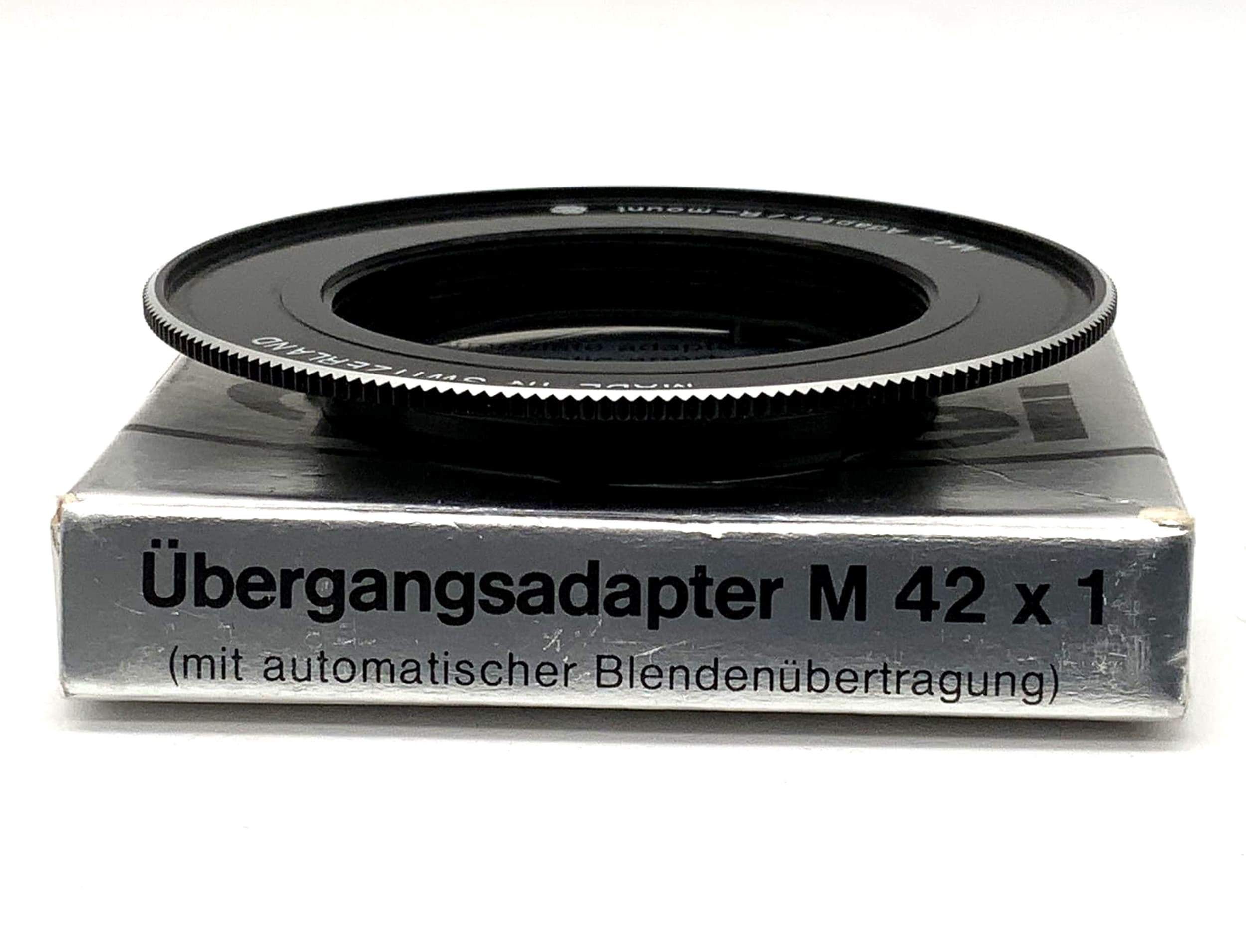 Rollei Objektivadapter lens mount converter Adapter (M42 -> Rollei QBM)