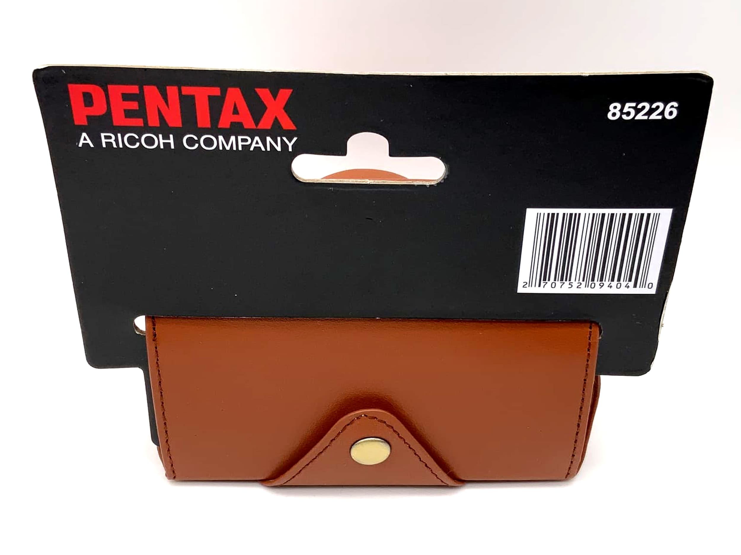 Étui Pentax Ever-Ready Case Q en cuir vintage marron 85226