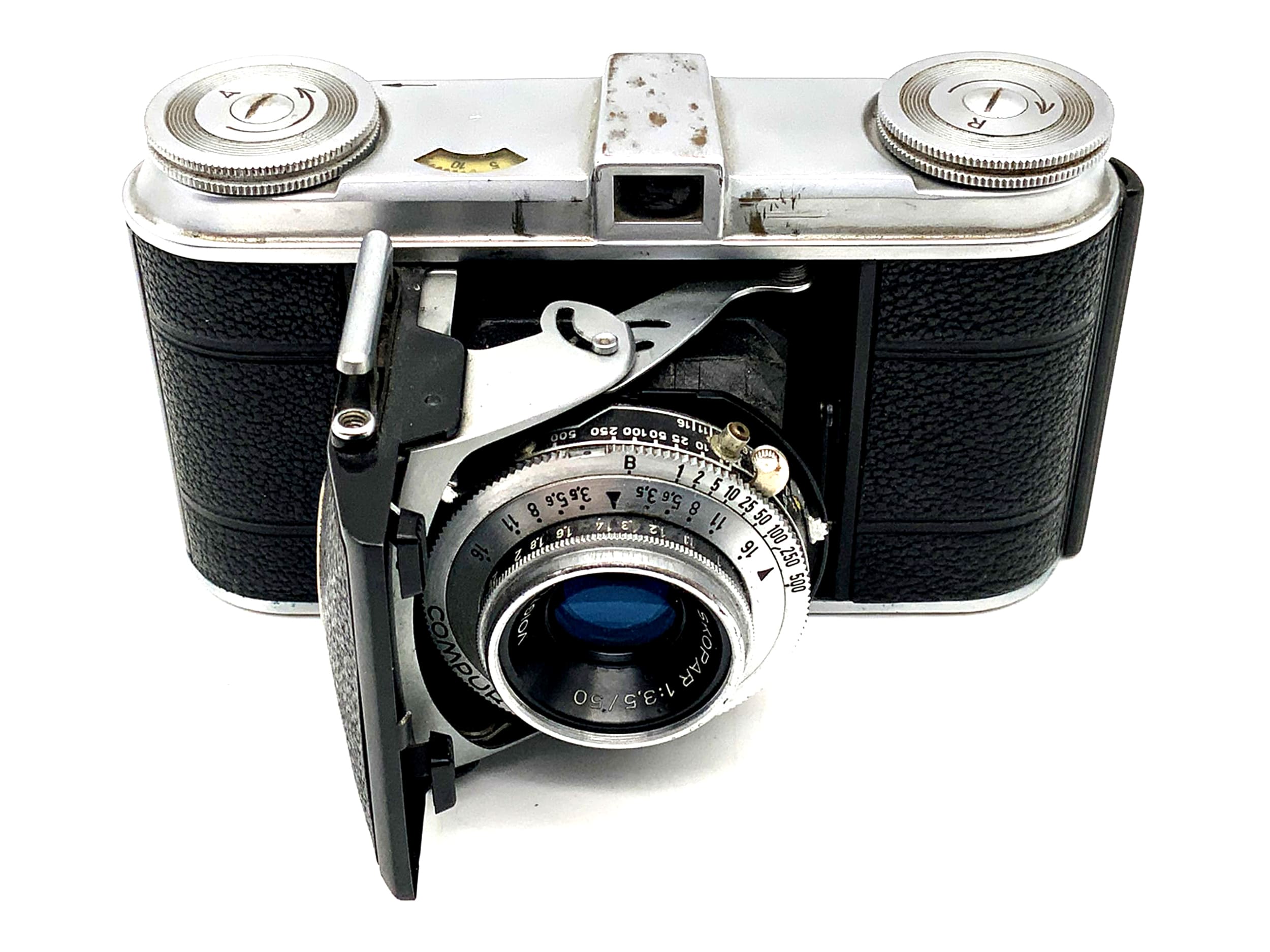 Voigtländer Vito folding camera with Skopar 1:3.5/50 Compur-Rapid