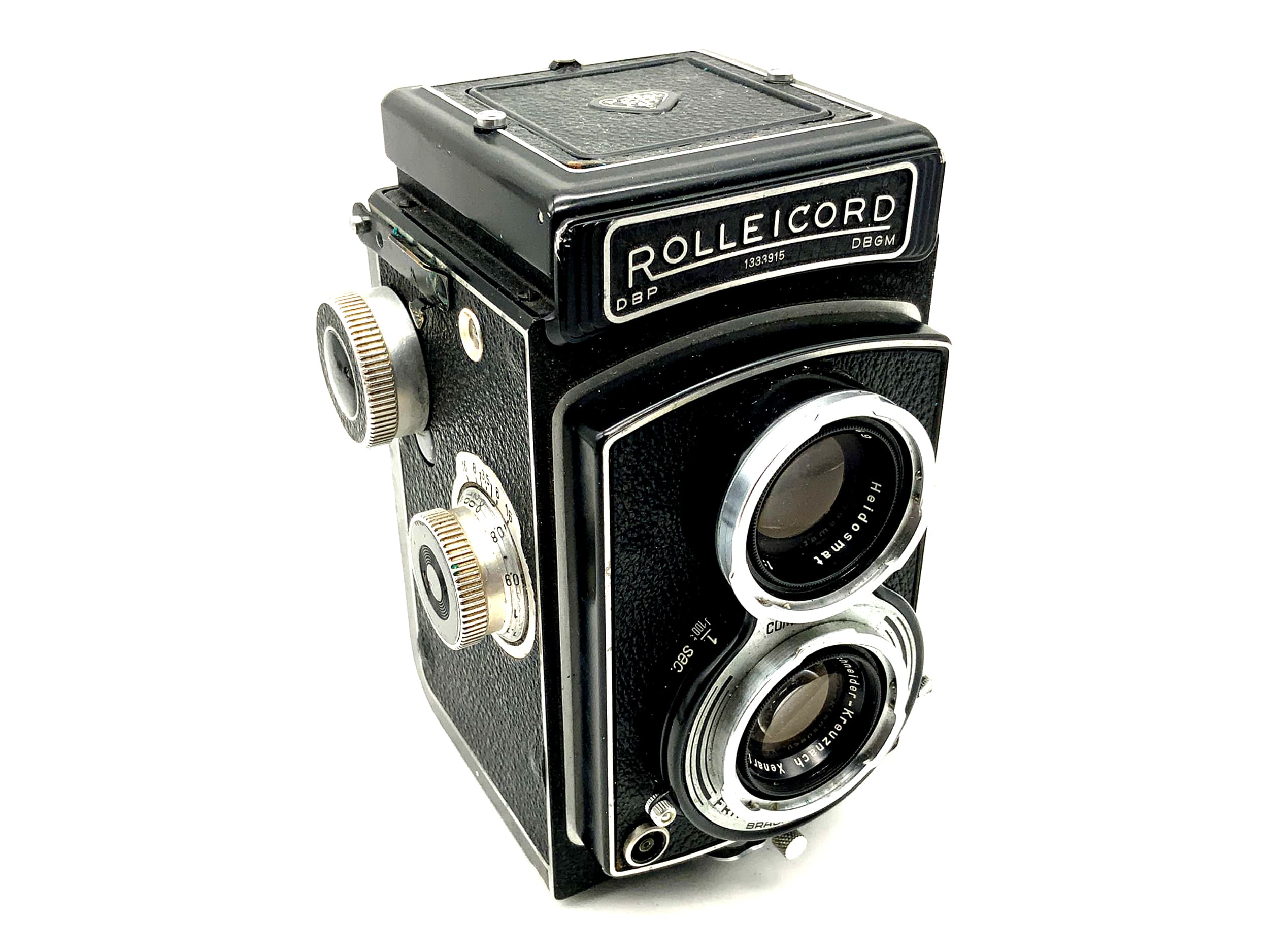 Rollei Rolleicord III TLR avec objectif bi-objectif Xenar 1:3,5/75 Modèle K3 Compur Rapid