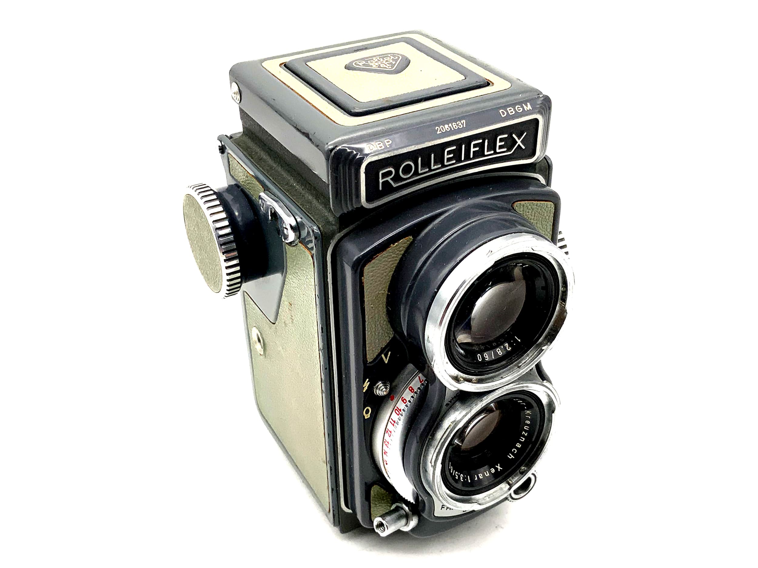 Rollei Rolleiflex Baby 4x4 TLR avec double objectif Xenar 1:3,5/60 Synchro Compur