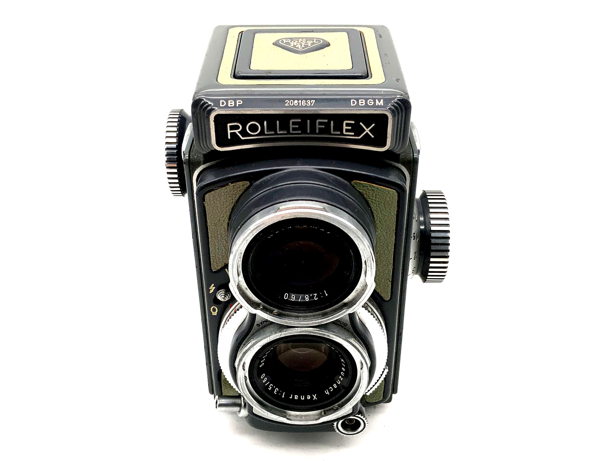 Rollei Rolleiflex Baby 4x4 TLR avec double objectif Xenar 1:3,5/60 Synchro Compur