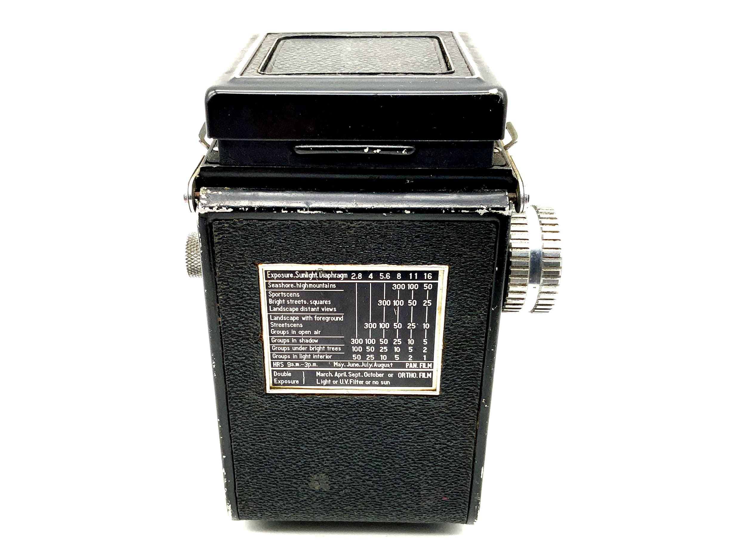 Aires Airesflex TLR avec objectif double Seikosha-Rapid Olympus Zuiko FC 1:3,5/7,5 cm