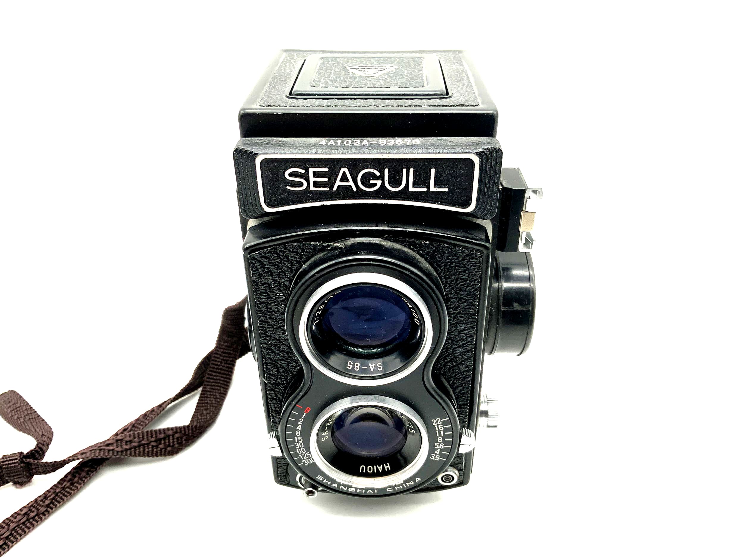 Seagull 4A-103 TLR avec appareil photo bi-objectif Haiou SA-85 1:3,5/75