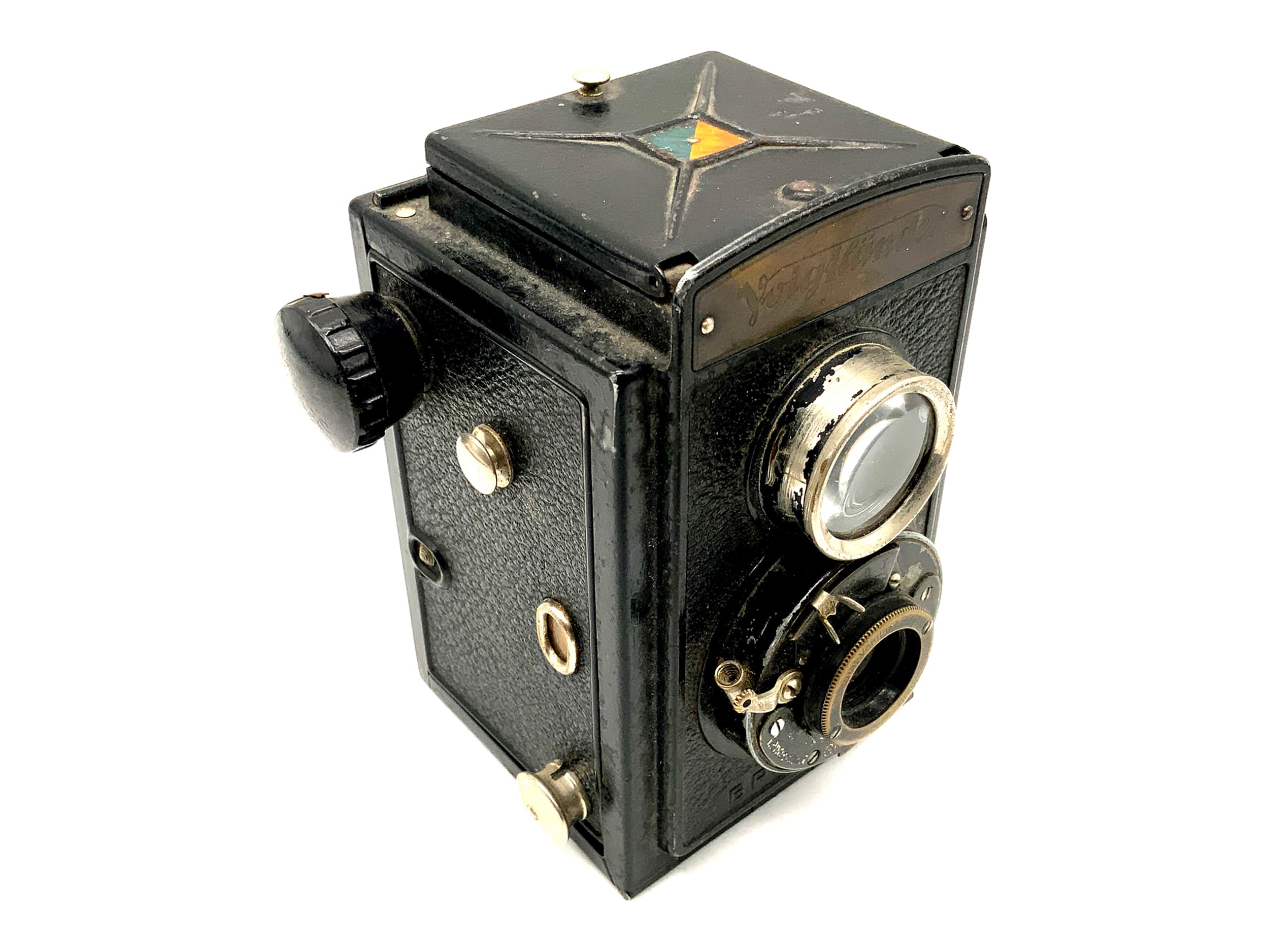 Voigtländer Brillant TLR avec appareil photo bi-objectif Anastigmat Voigtar 1:6,3/75 mm