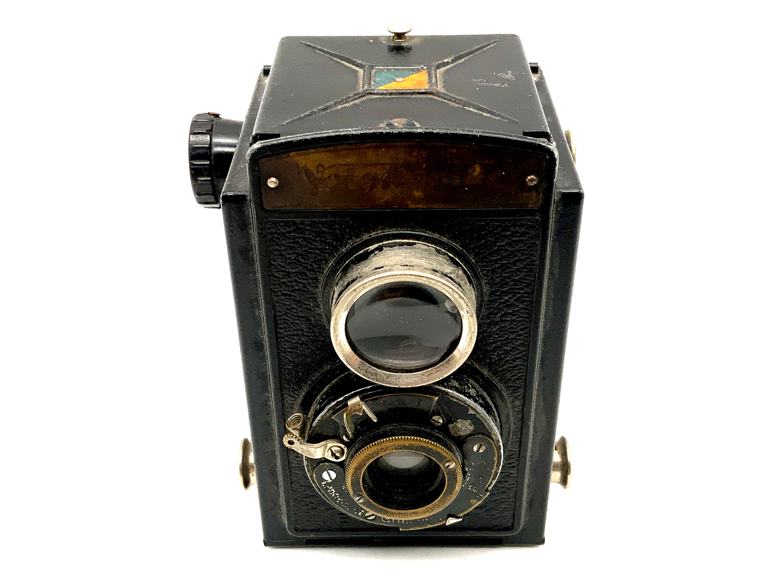 Voigtländer Brillant TLR avec appareil photo bi-objectif Anastigmat Voigtar 1:6,3/75 mm