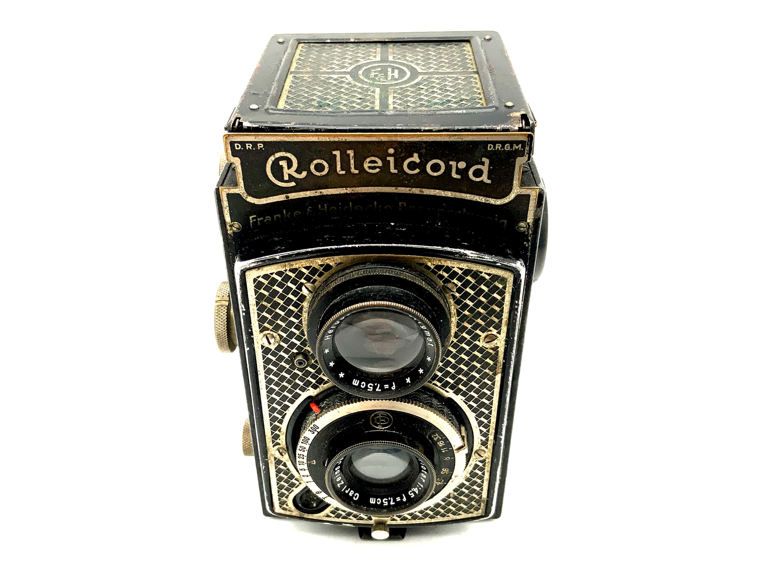 Rollei Rolleicord I TLR avec Carl Zeiss Triotar 1:4,5 f=7,5cm Modèle I Compur