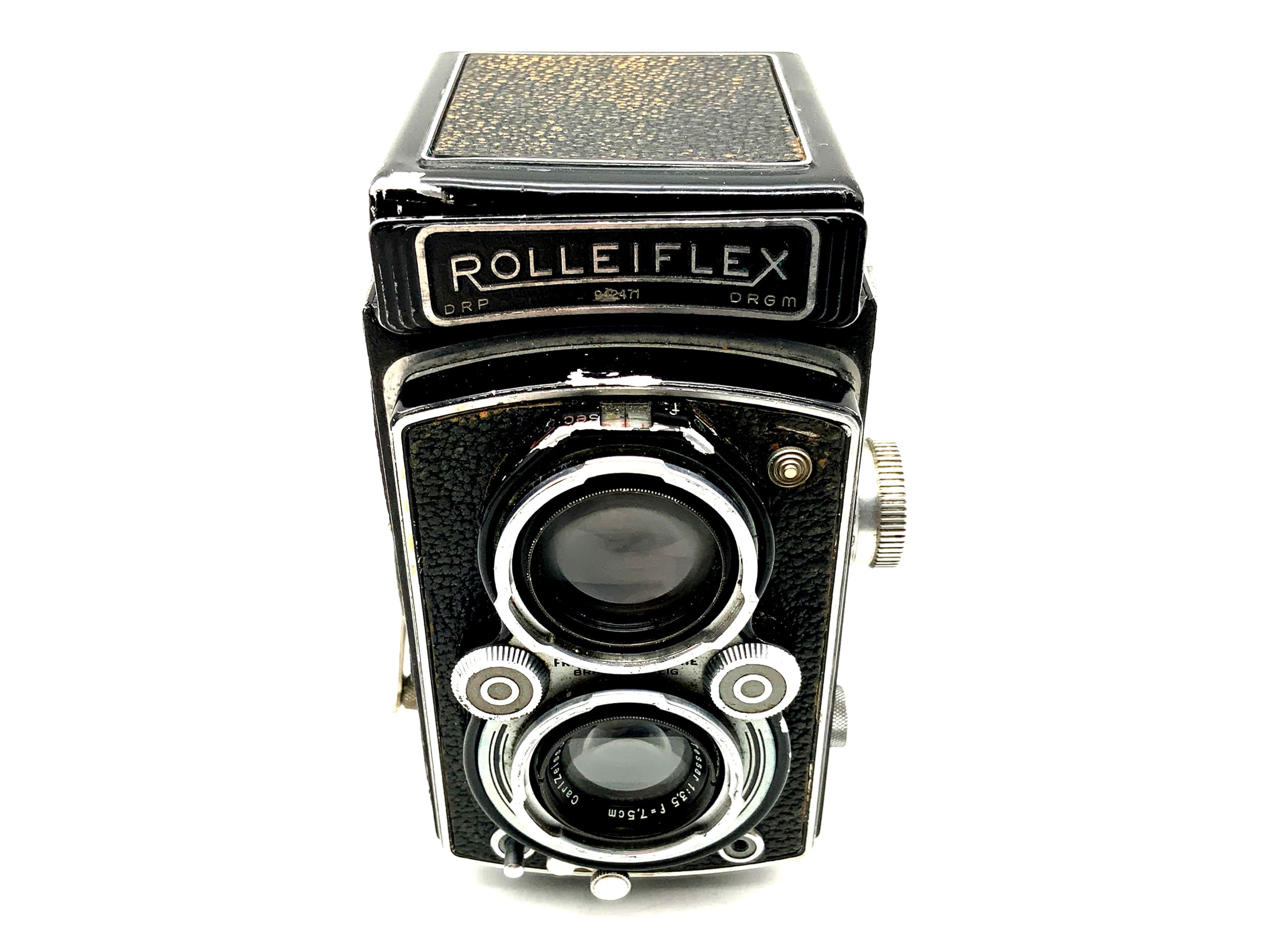 Appareil photo bi-objectif Rollei Rolleiflex TLR avec Tessar 1:3,5 f=7,5cm Compur Rapid