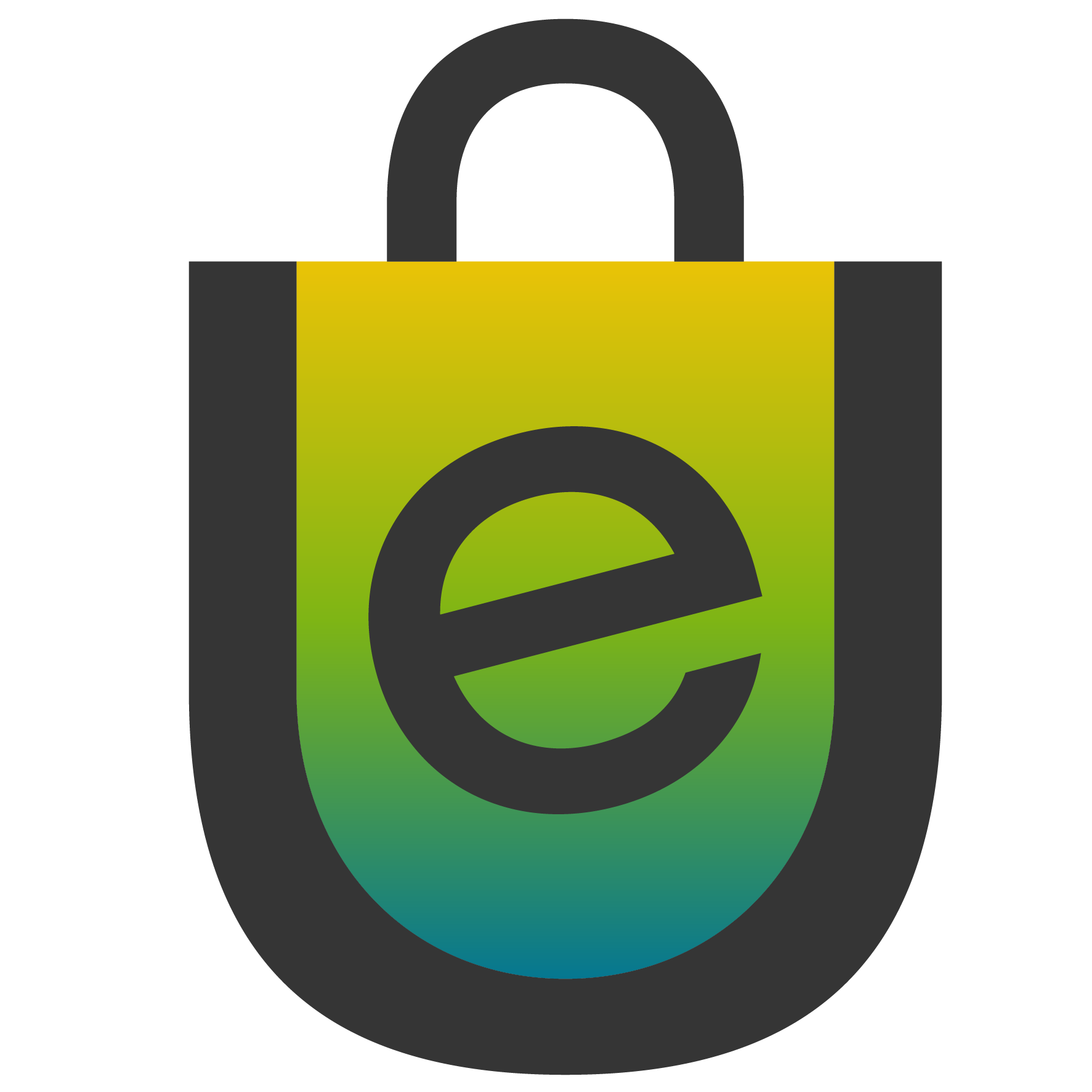 EasyBuy Shop Logo in Form einer Einkaufstüte