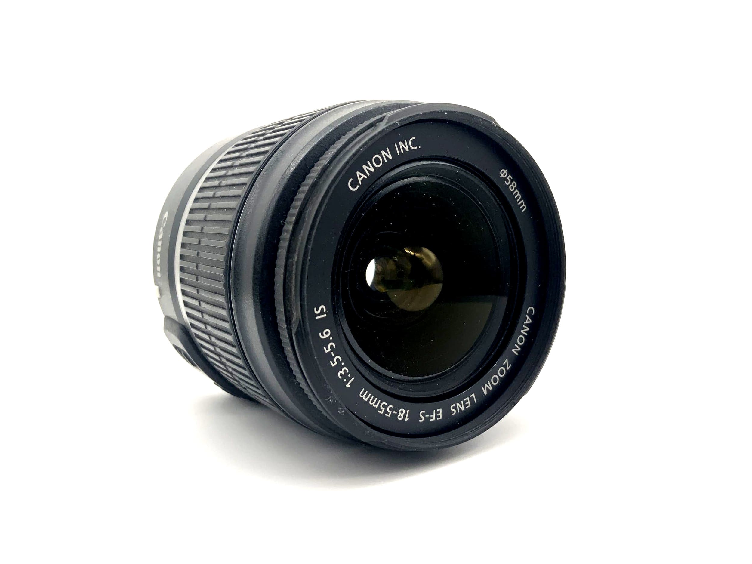 Canon 18-55mm 1:3.5-5.6 Objektiv Zoom Lens EF-S IS EFS Lens (Canon EF-S)