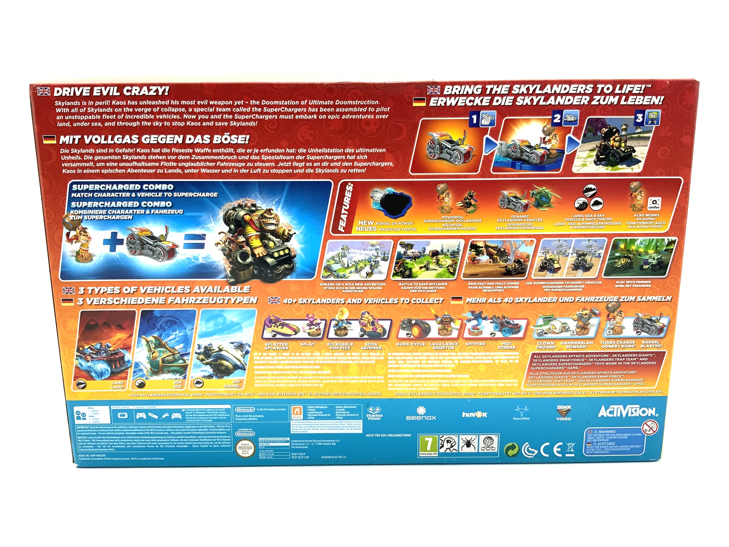 Coffret de démarrage Skylanders Superchargers pour Nintendo Wii U
