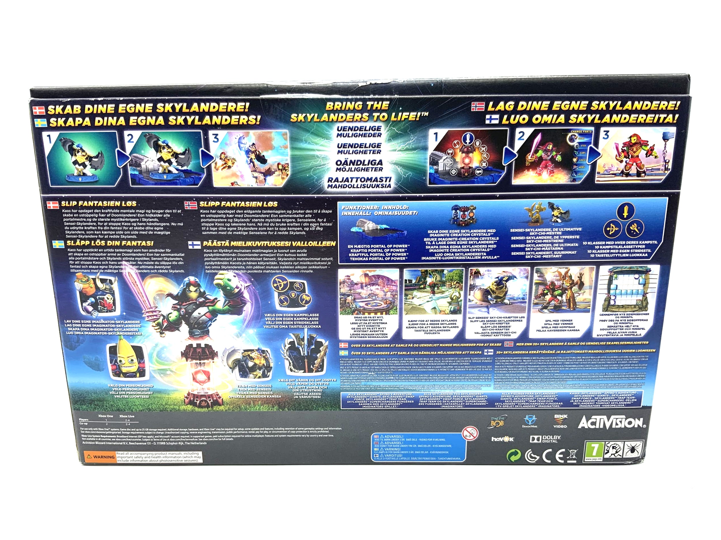 Skylanders Imaginators starter set for Xbox One starter pack Swedish/Finnish!