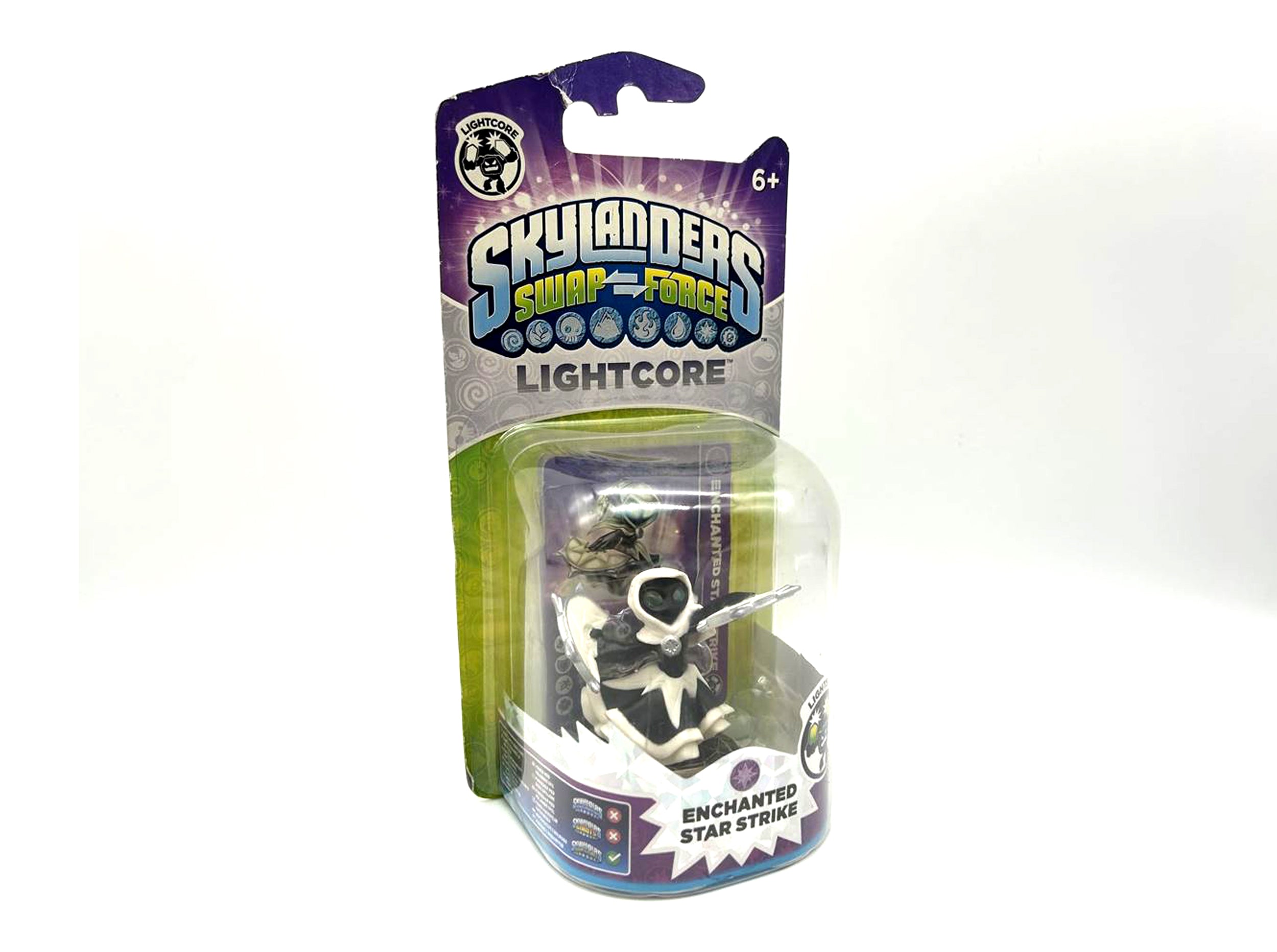 Skylanders Swap Force figure Enchanted Star Strike Lightcore in original packaging