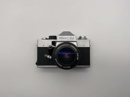 Pentacon Praktica LTL with 2.8 29mm lens SLR camera 35mm analog