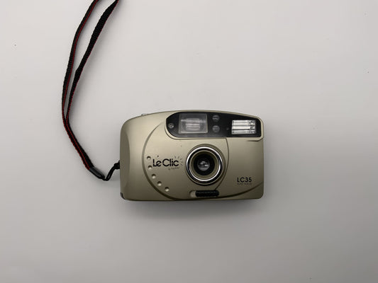 Appareil photo analogique Le Clic LC35 appareil photo compact 35 mm autofocus point &amp; shoot