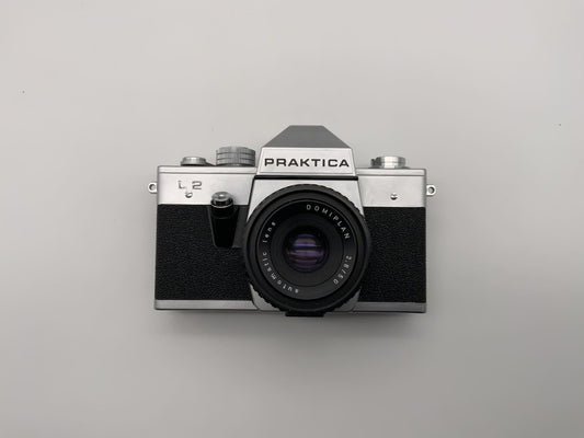 Pentacon Praktica L2 with Domiplan 2.8 50mm SLR camera 35mm analog