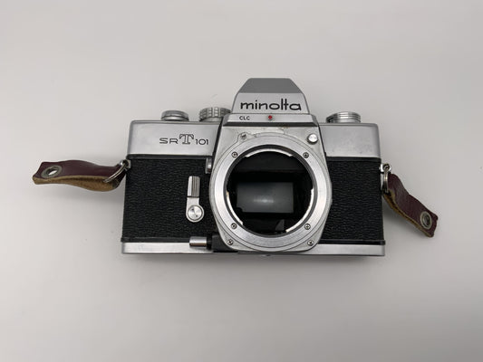 Minolta SRT 101 SLR camera 35mm analog SLR body housing