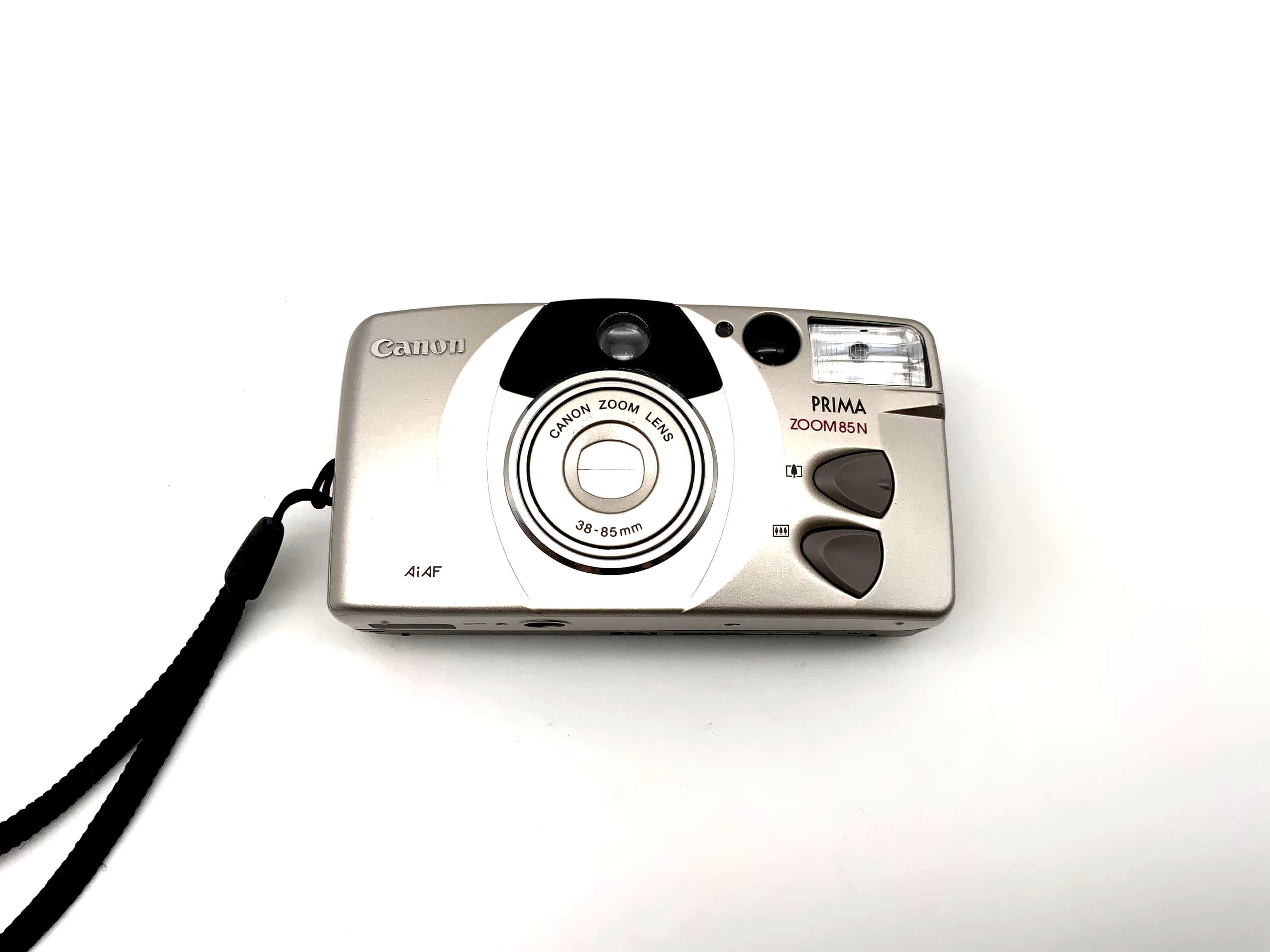 Appareil photo compact analogique Canon Prima Zoom 85N, appareil photo analogique point &amp; shoot 35 mm