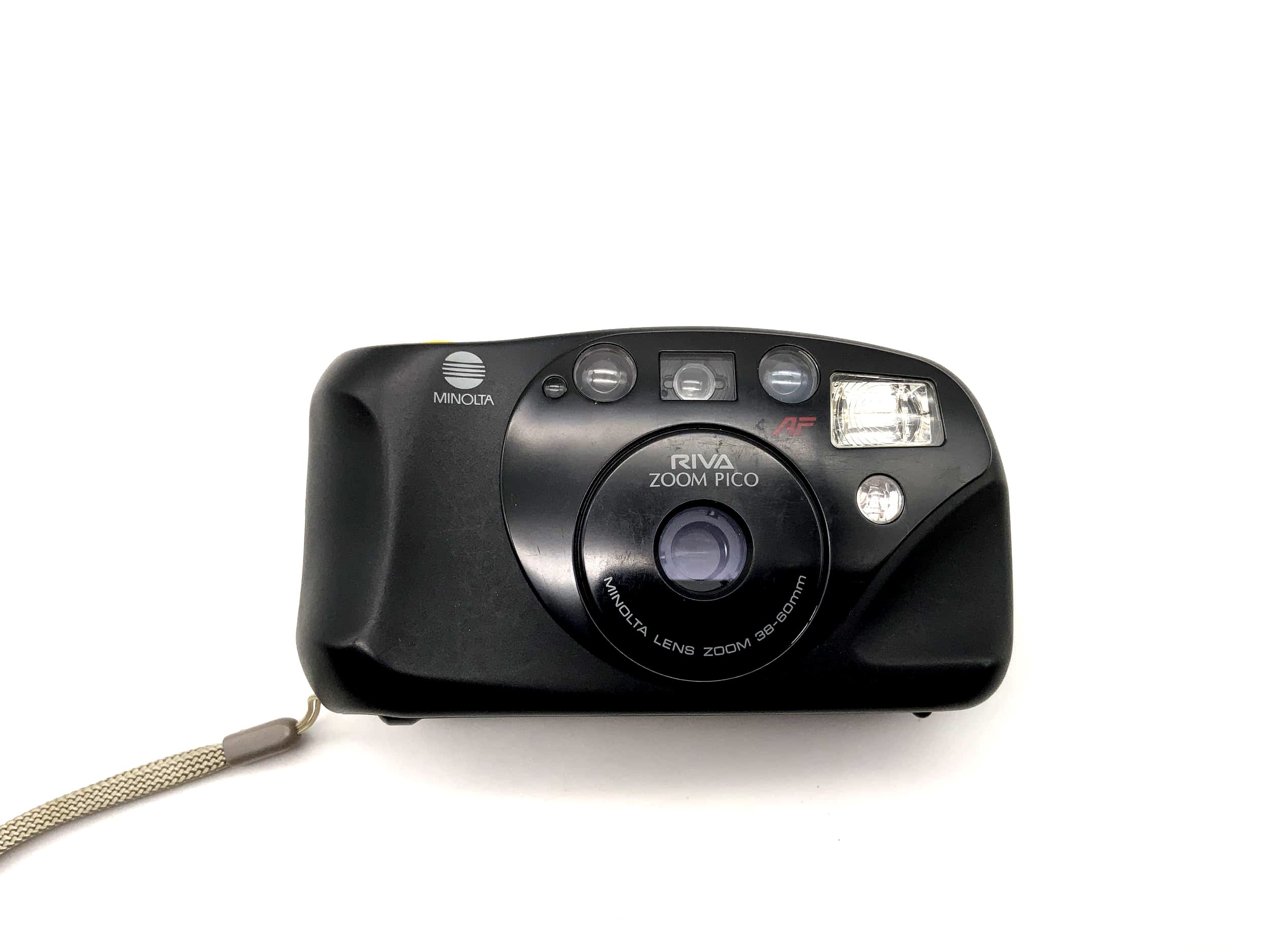Appareil photo compact Minolta Riva Zoom Pico, appareil photo analogique, pointer-déclencher 35 mm