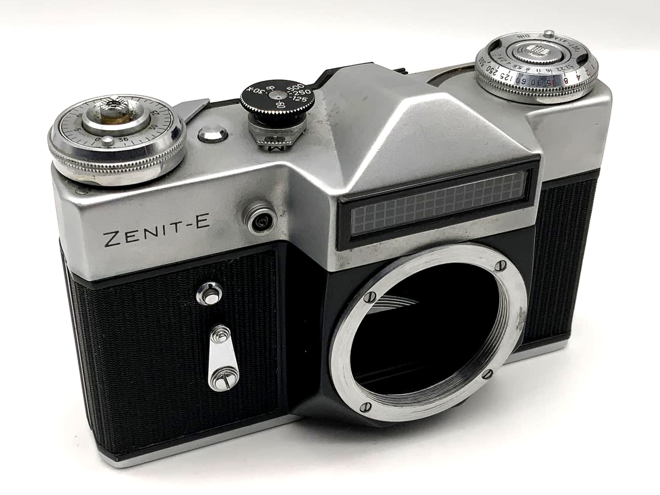 Zenit E !Beli defective! Body housing SLR camera analogue SLR camera 35mm