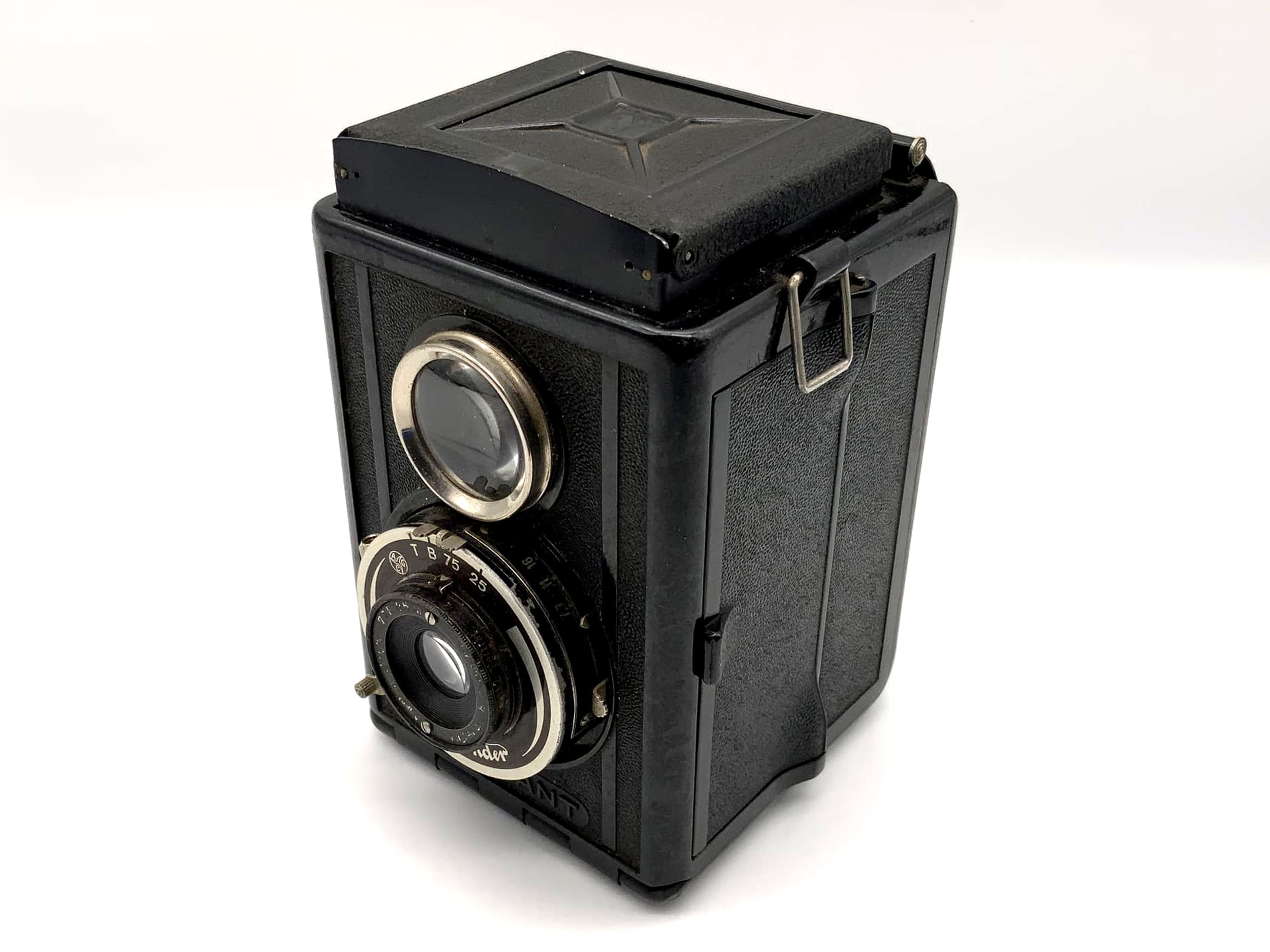 Voigtländer Brillant Box Camera Roll Film vintage Appareil photo analogique