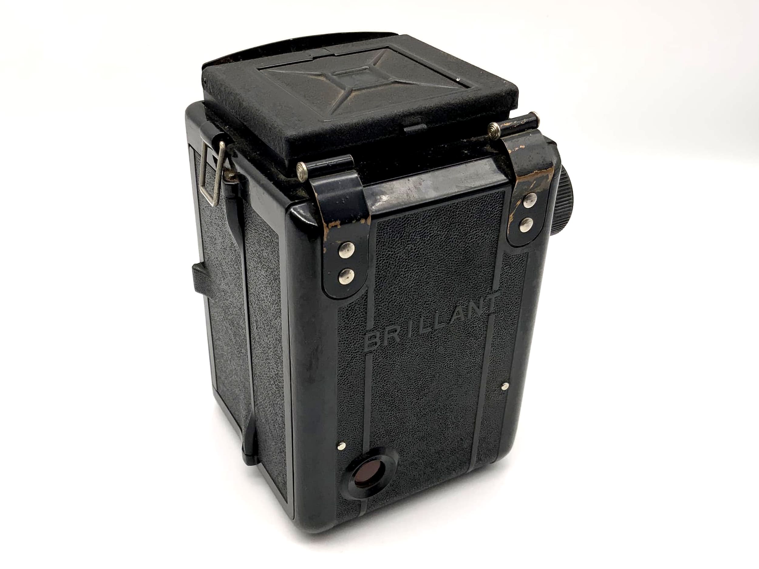 Voigtländer Brillant Box Camera Roll Film vintage Appareil photo analogique