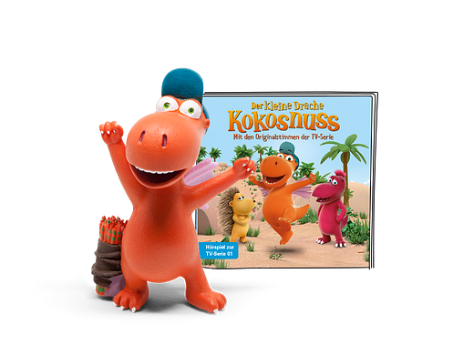 Tonie Figuren Der kleine Drache Kokosnuss Hörspiel zur TV-Serie 01 Hörfigur für Toniebox