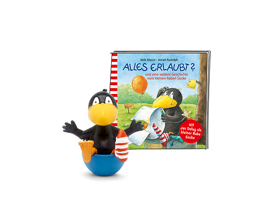 Figurines Tonie : Le Petit Corbeau Socke : Tout est permis ? Figurine audio pour Toniebox