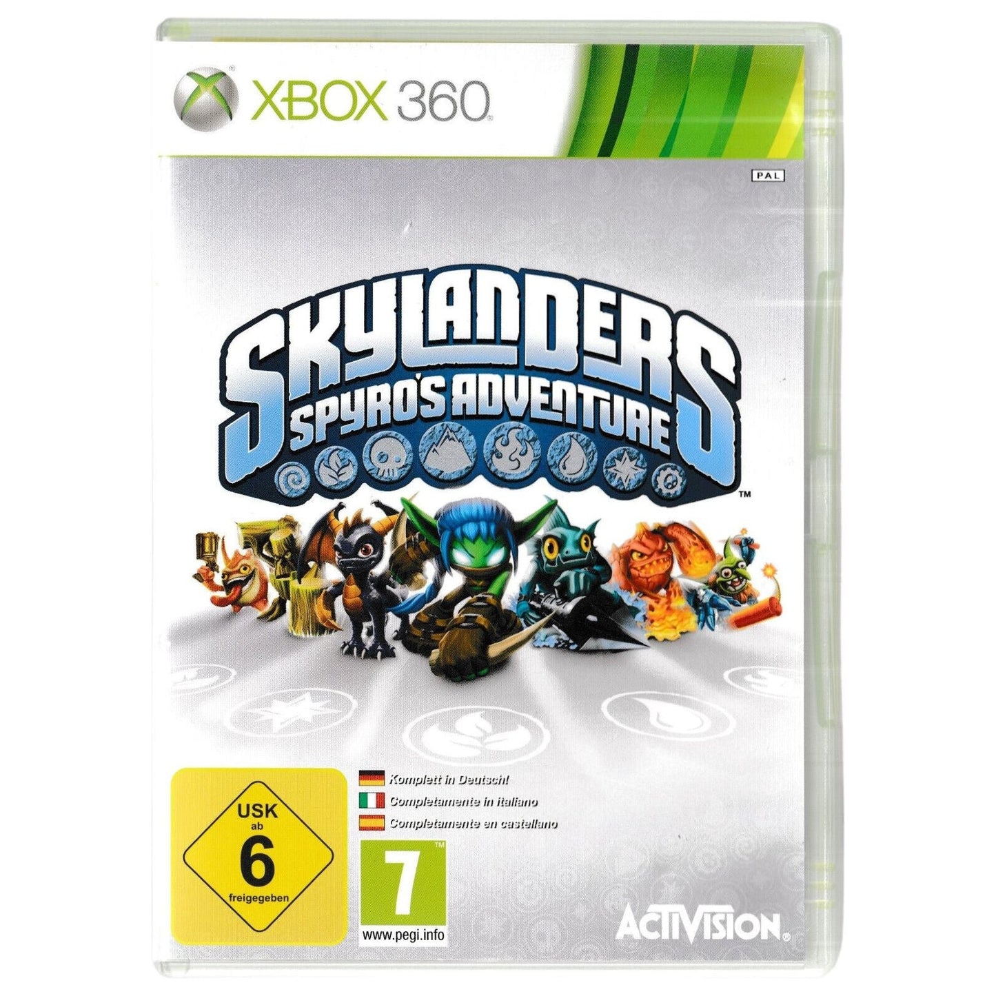 Skylanders Spyros Adventure game for Xbox 360