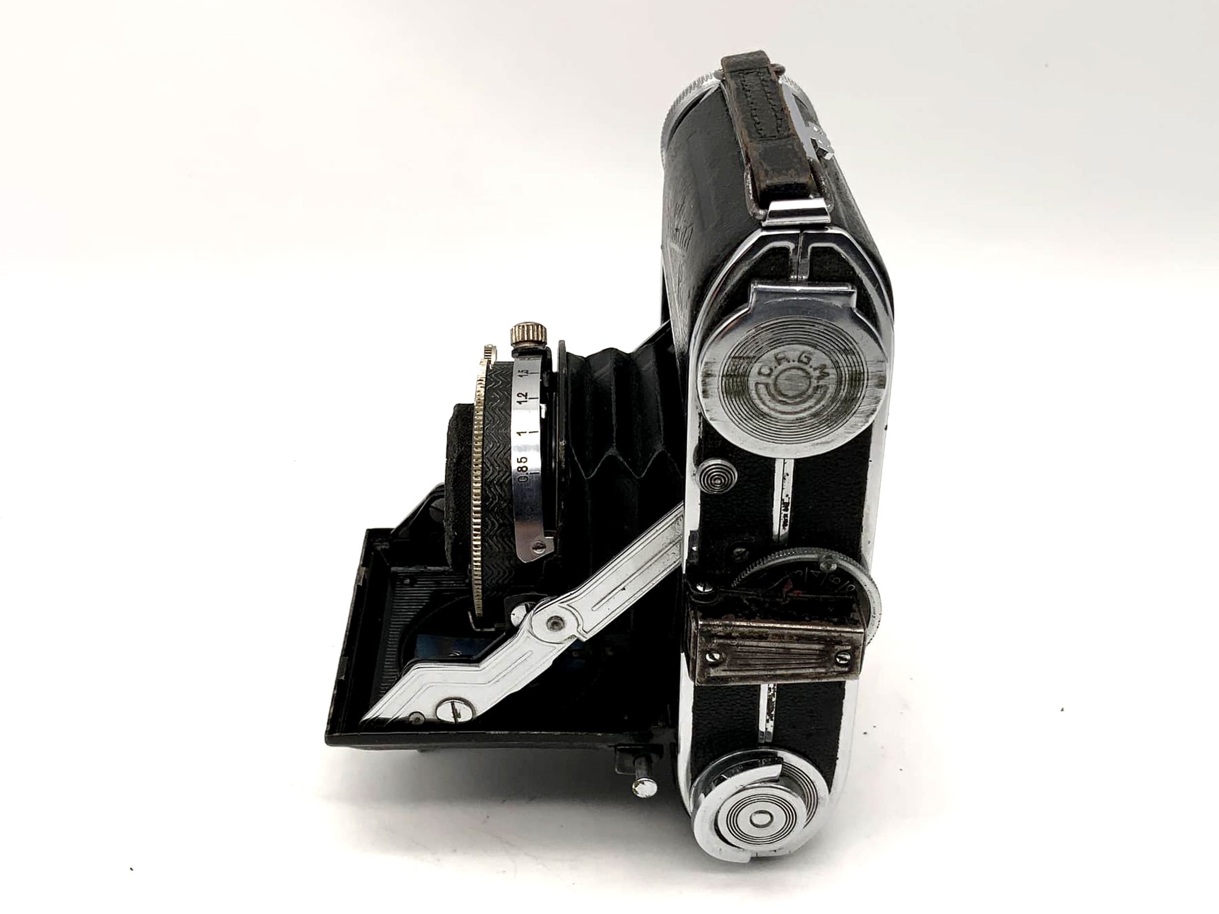 Appareil photo pliant Balda Baldina avec Schneider Kreuznach f:2.9 F=5cm Compur Rapid