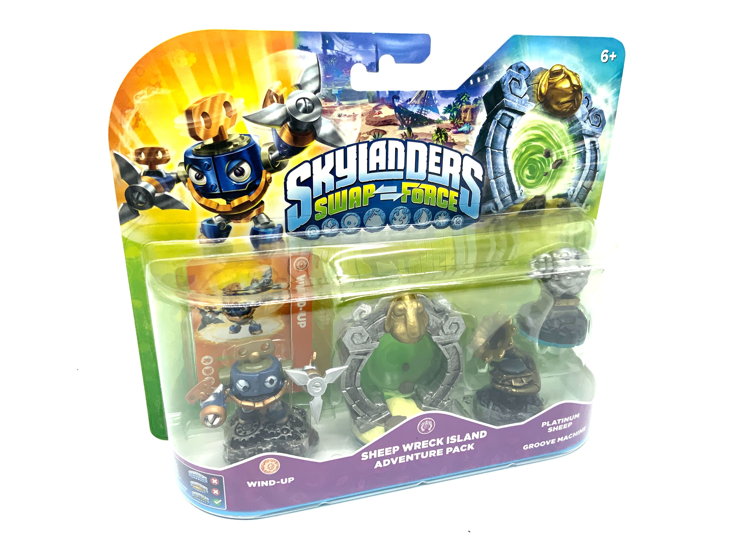 Skylanders Swap Force Sheep Wreck Island Adventure Pack in OVP