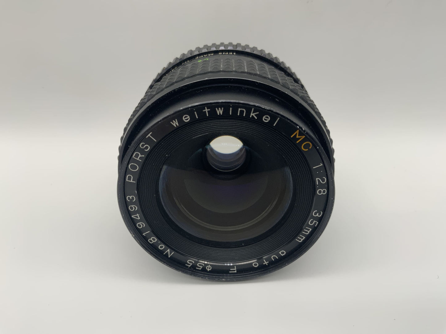 Porst 35mm 1:2.8 Objektiv  auto F Weitwinkel ww MC Kamera Camera Lens (M42)