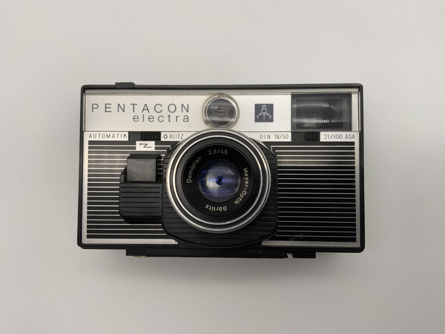 Pentacon electra Sucherkamera mit Domiplan 45mm 1:2,8 35mm Kompaktkamera