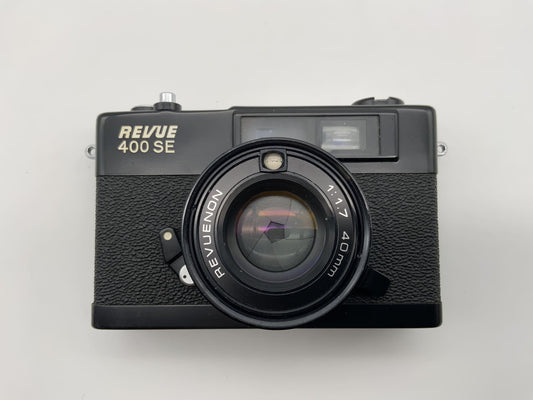 Revue 400 SE Sucherkamera mit Revuenon 40mm 1:1.7 35mm Kompaktkamera