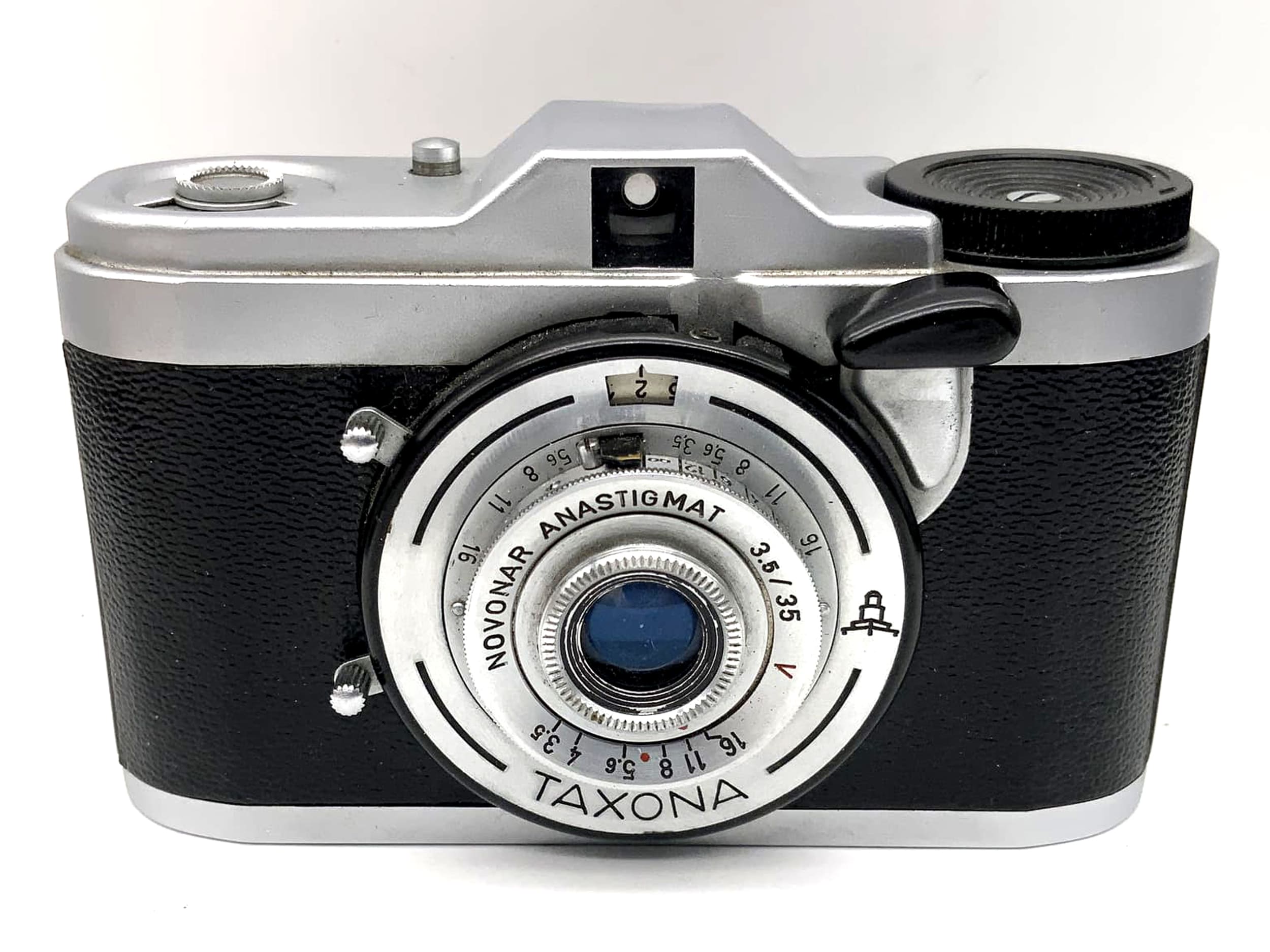 Appareil photo à viseur Zeiss Ikon Taxona avec caméra analogique Novonar Anastigmat 3.5/35 Tempor